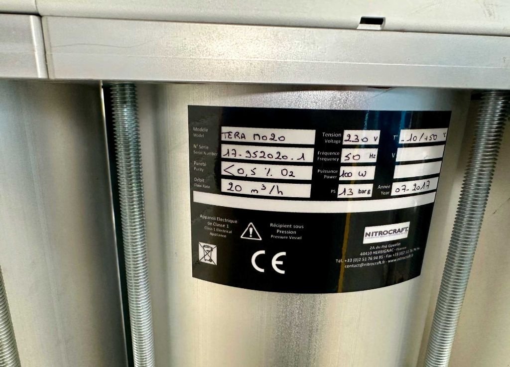 Sonstige Obsttechnik & Weinbautechnik of the type Sonstige | NITROCRAFT - Générateur azote - 20 m3/h, Gebrauchtmaschine in Monteux (Picture 6)